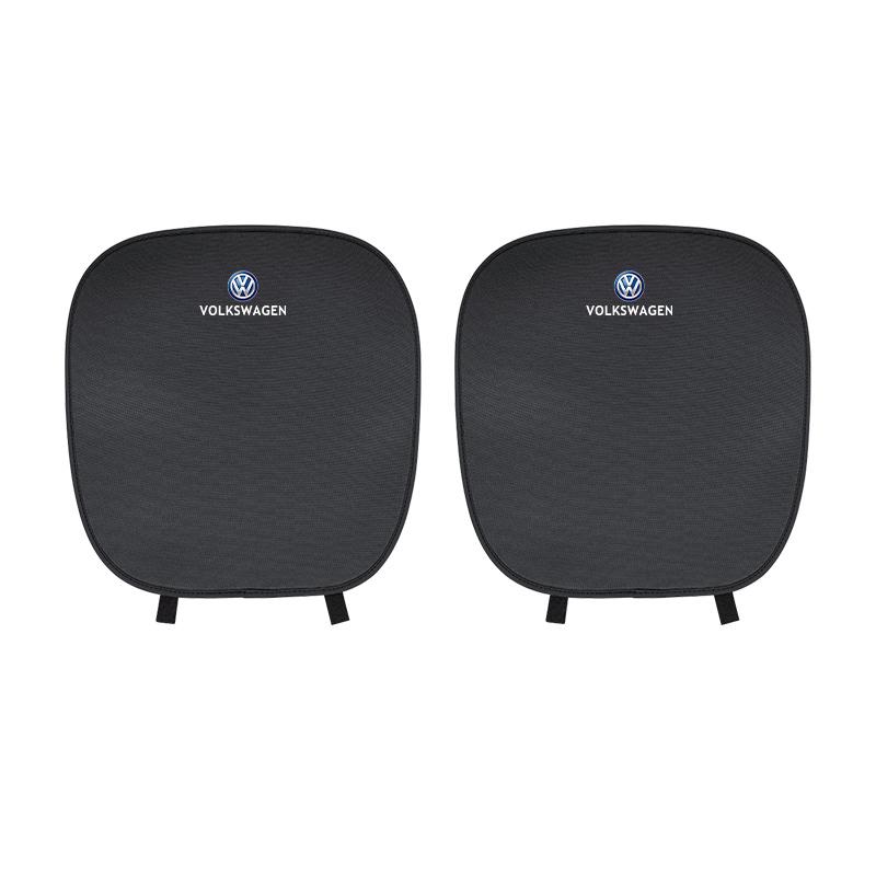 Car Seat Cushion Cover Breathable Ice Silk Soft Mats For VW GTI Polo Golf Passat Tiguan Arteon Touareg CC Taigo Jetta Tire Valve