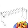 Chicken Holder Rack Grill Stand Roasting For Bbq Non Stick Stainless Steel