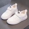 Children's Small White Shoes Spring and Autumn New Mesh Surface Breathable Boy's White Sports Shoes Girls Casual Shoe Tide