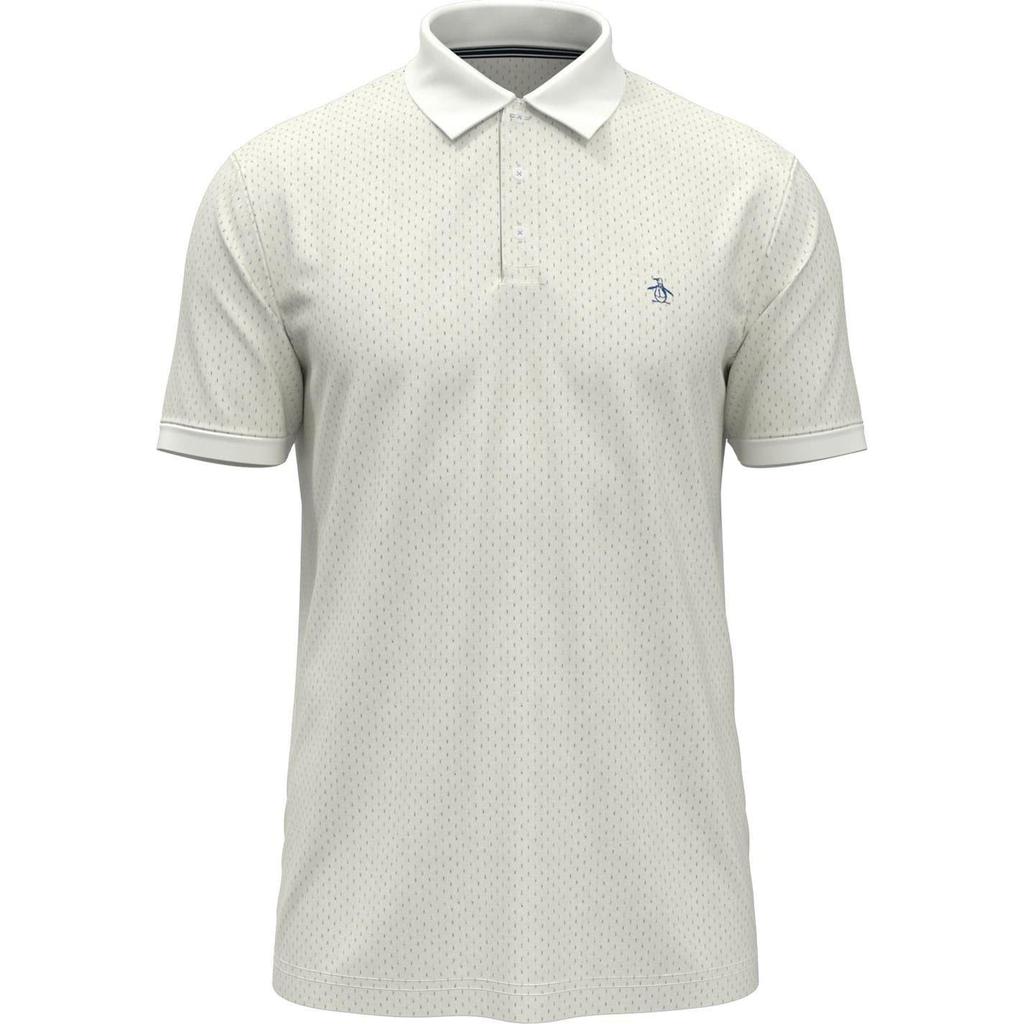 Original Penguin Mens Polka Dot Regular Polo Shirt
