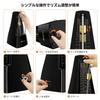Rhymo Mechanical Metronome for Time Adjustable Winding High Recommended by Music for Instrument Black Piano/Guitar/Violin, 40-208 BPM, 4/4/4/6/8