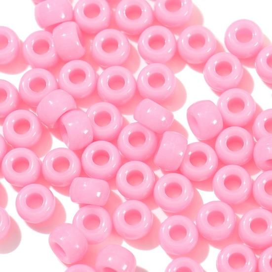 100 шт./набор DIY Акриловые Свободные Бусины Сквозные Ручной Работы Браслеты Ожерелья Изготовление Ювелирных Изделий Красочные Разделительные Бусины Набор Аксессуаров для Рукоделия