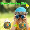 Shock-Proof Kids Binoculars Toy Set 4X30 High Resolution Binocular Small Telescope  Boys Girls