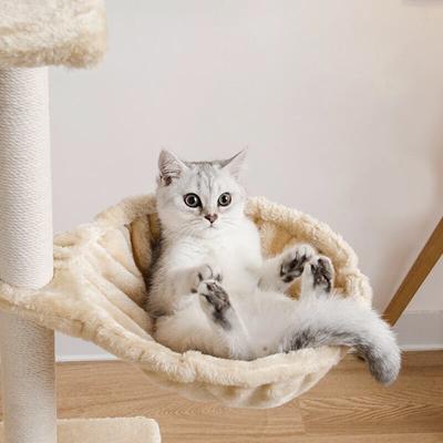 Новая кошачья рама для лазанья сменный гамак теплая уютная плюшевая кошачья корзина гнездо кошачья рама для лазанья аксессуары кошачья рама мягкое гнездо