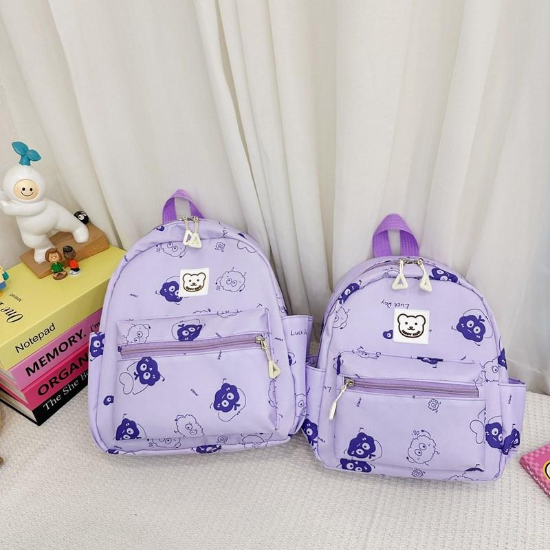 Kindergarten Schoolbag Lightweight Student Flow Cute Child Backpack Cartoon Cute Boys and Girls Backpack