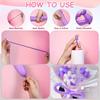 50/100pcs Colorful Long Latex Balloons 10.24 Inches with Pump DIY Magic Twisting Balloons for Class Party Mother's Day ZSY