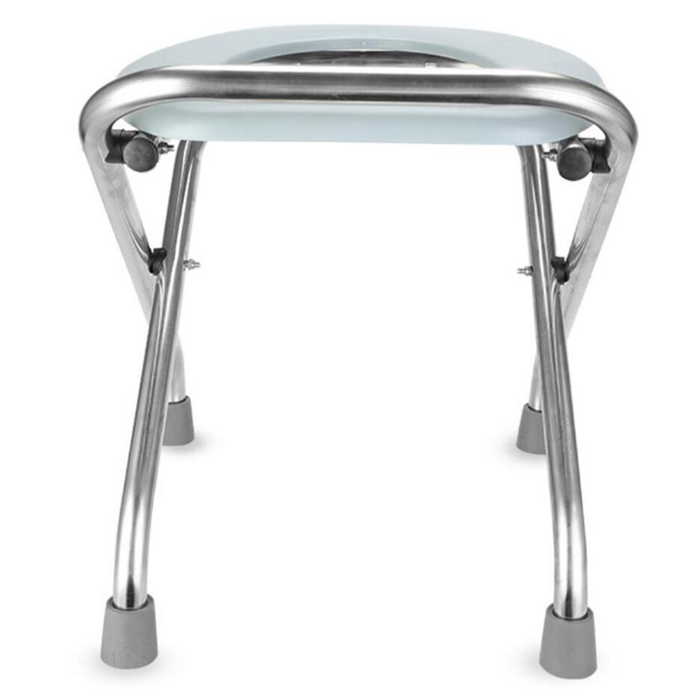 Folding Commode Portable Toilet Seat Portable Potty Chair Comfy Commode Chair Perfect for Camping Hiking Trips