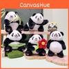 Endearing Plush Panda Keychain Charming Design Colorful Accessory For Use Daily