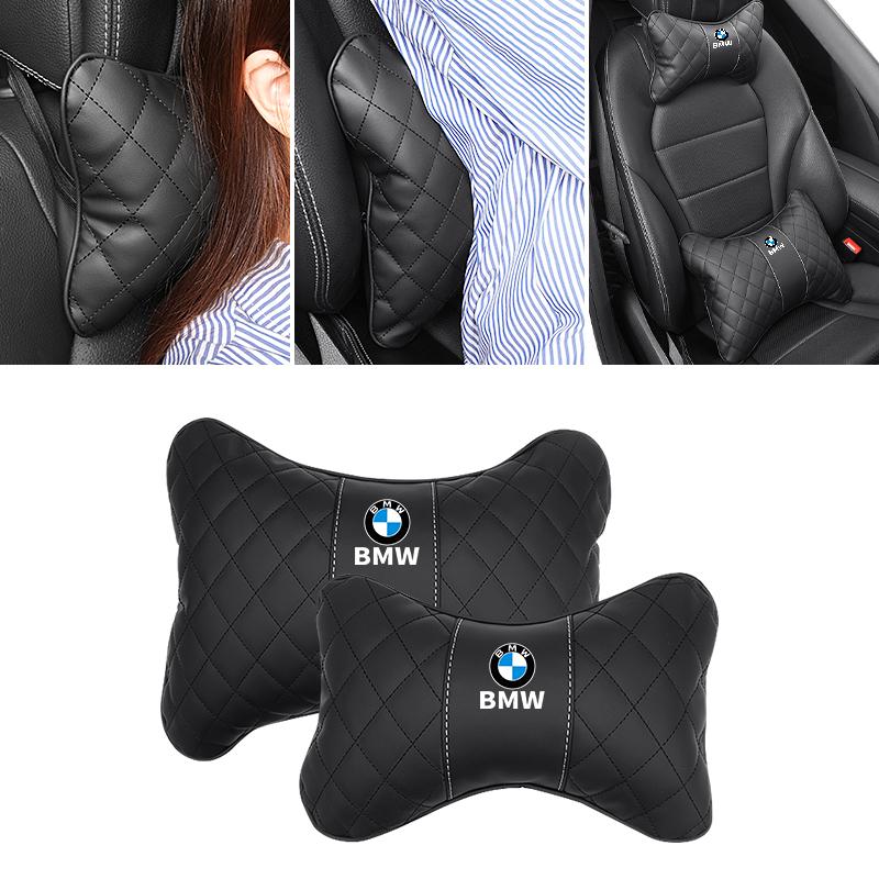 2025 Hot Car Logo Headrest Neck Cushion Lumbar Support Memory Foam Pillow For BMW M X1 X3 X5 X6 X7 E30 E90 M3 E84 E83 F25 E91 E6