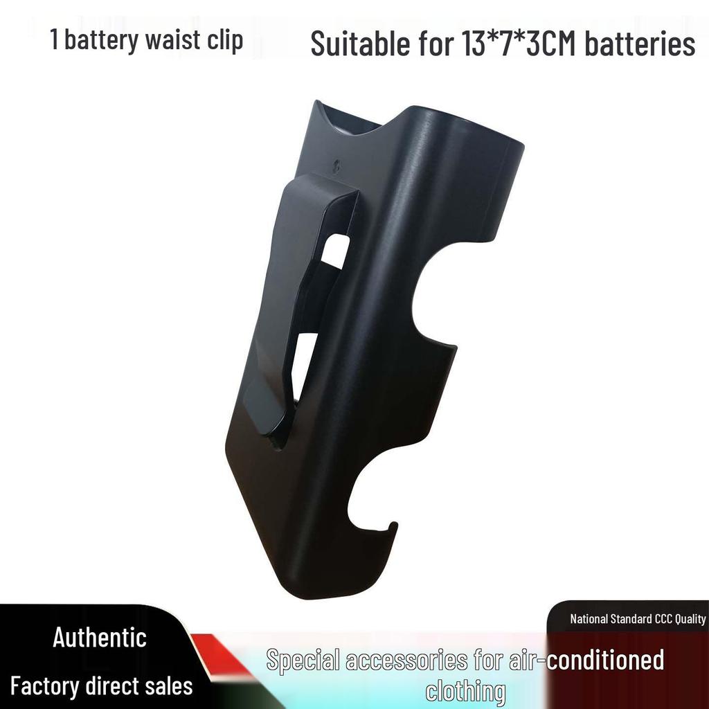 Portable USB-Powered Air Conditioning Clothes Fan with Battery Options