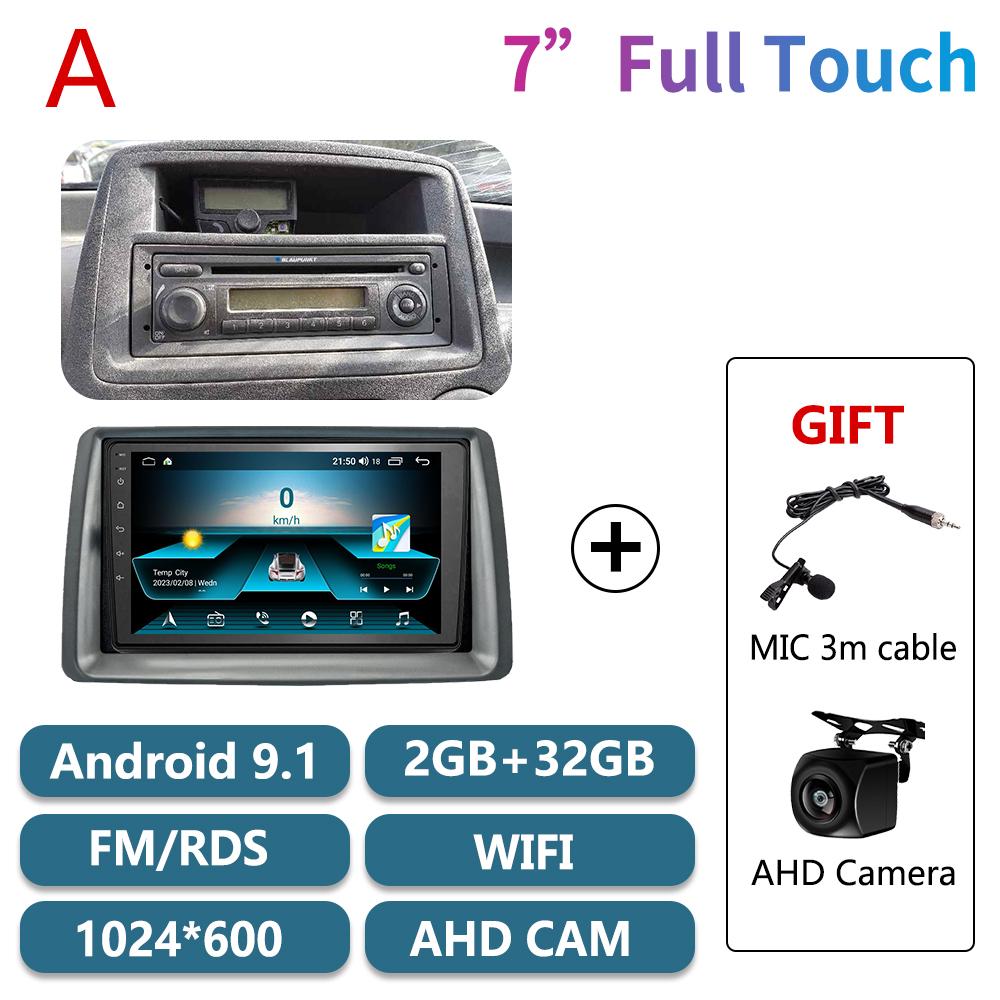 2 Din Car Radio Android for FIAT Panda 2003-2012 Stereo WIFI Multimedia Player Head Unit Navigation Autoradio Carplay Auto 4G