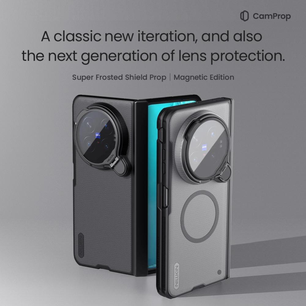 NILLKIN Magnetic Case For Vivo X Fold 6 Fold6 TPU + PC Hard Back Cover Anti-Fingerprint CA4017