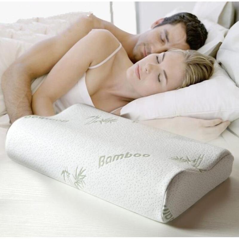 Подушка Бамбуковая ортопедическая подушка из пены с эффектом памяти для контурной поддержки шеи