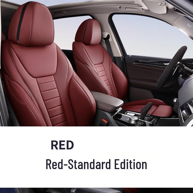 Fits 2018-2020 BMW X3: Genuine Leather Seat Cushion for All Seasons, Five-Seater.