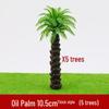 Micro-Landscape Sand Table Materials: Tropical Coconut and Palm Tree Models
