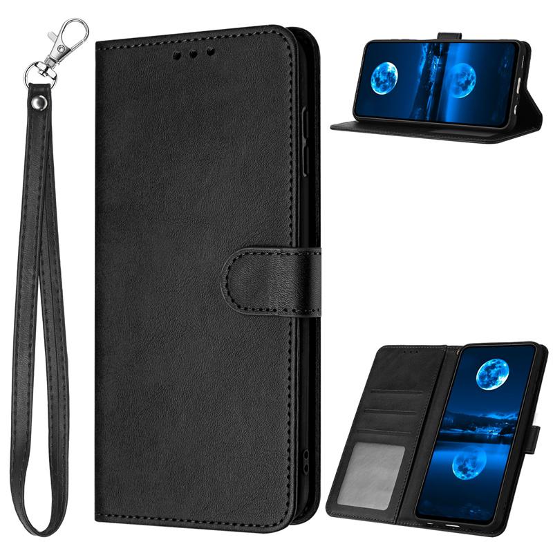Casing For OPPO A3 A2 Pro A3X A2M A1i A2X A1X 4g 5g Luxury Flip Wallet Case PU Leather Card Slot Stand Cover With Lanyard