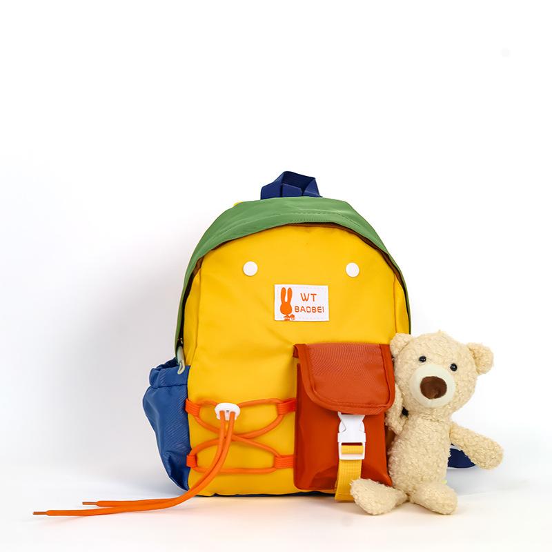 Size Kindergarten school bag Casual children's backpack New boys and girls baby travel backpack