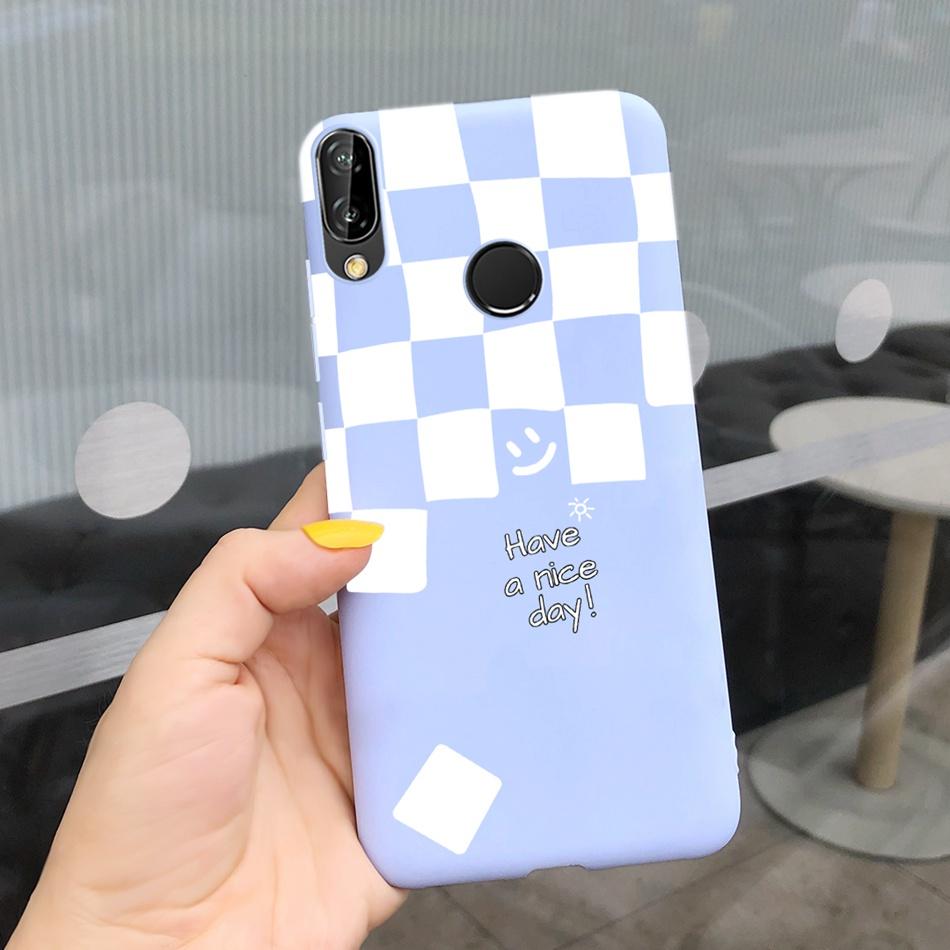 Чехол для Huawei P20 Lite Nova 3e ANE-LX1 ANE-LX2 Милый Мультяшный Конфетный Цвет Силиконовые Чехлы для Телефона Для Huawei P20lite Мягкая TPU Обложка