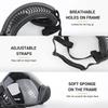 Wide View Dog Goggles Medium Large Dog Sport Sunglasses Uv Protection Soft Pet Windproof Glasses For Driving Riding Hiking