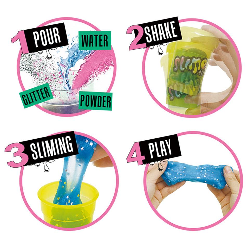 Shake Shake DIY Slime Kit: Hands-on Crystal Clay Toy for Kids