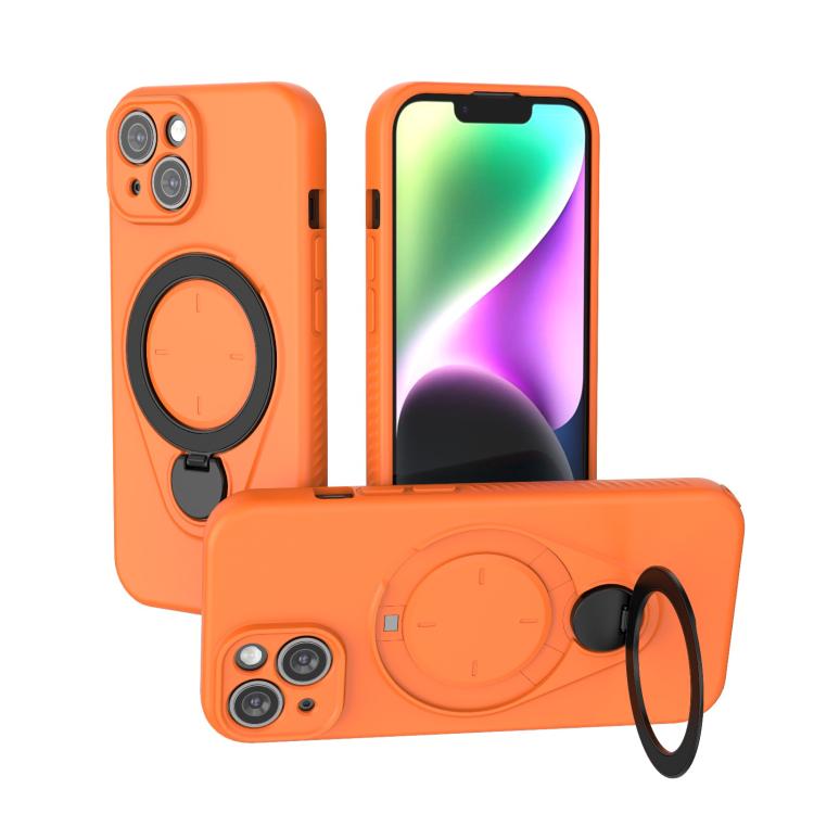 Ring Shield MagSafe TPU Phone Case with 360 Degree Rotating Holder