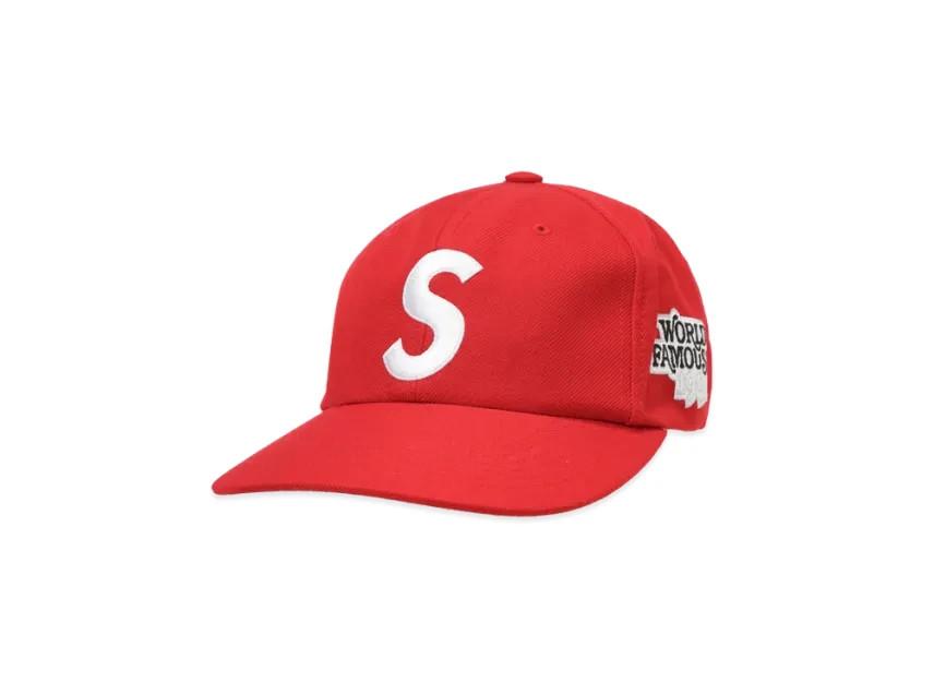 Supreme Всемирно известный 6-панельный S-лого (26СС) """Красный"""