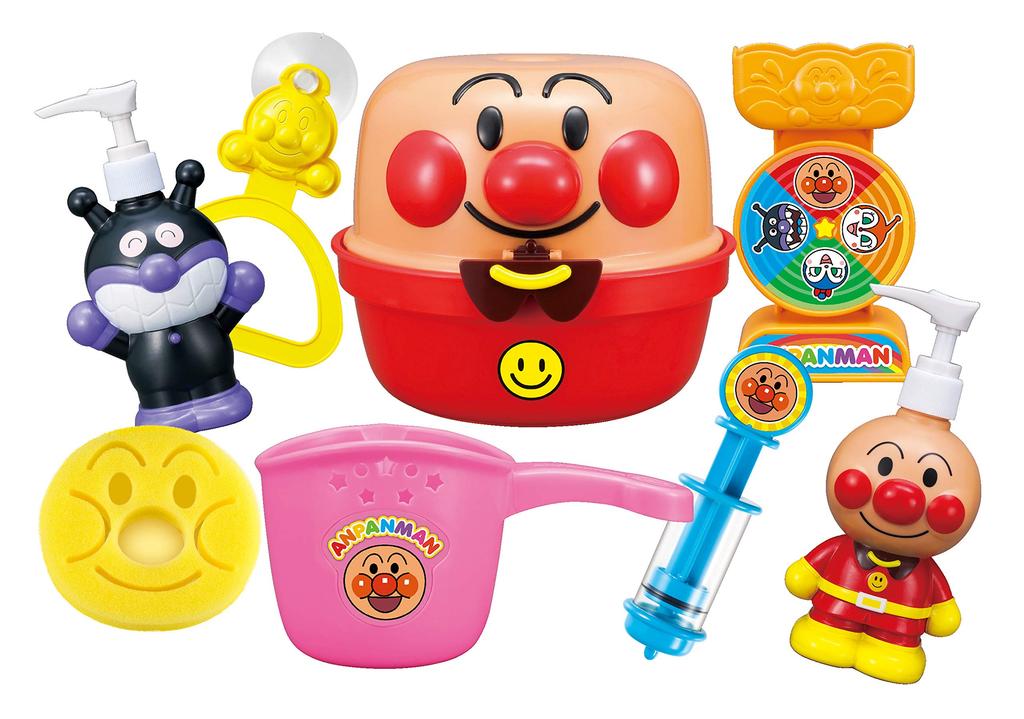 AGATSUMA Anpanman Fun Bath Set