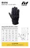 Yamashiro IDEAL Motorcycle and for and Smartphone and Touchscreen REJECT Size 2XL Gloves, Windproof, Waterproof, Breathable, Spring, Summer, Autumn,