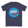 Aufkleber AfD Logo Cotton TShirt For Man Summer  Vintage T Shirts ONeck Novelty Tees Oversized Printed Tops