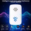Ultrasonic Mouse Repeller Plug-Play Eco-Friendly Solution Compact Size Indoor Cockroach Mice Pest Repellent Device