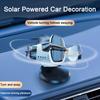Солнечный автомобильный освежитель воздуха, украшение для приборной панели автомобиля, вращающийся самолет на солнечной батарее, аксессуары для приборной панели автомобиля