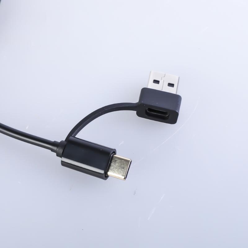 Универсальный USB-кабель-адаптер Type C 5-в-2, шнур питания, сменный кабель для зарядки игровых устройств
