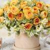 Colorful Imitation Flowers 30cm Fake Flowers Fashion Wedding Bouquet  Garden Decorations