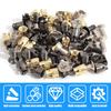 100/10x Strong Hardware Expansion Nut Cabinet Hinge Mounting Kit Sturdy Easy Install Tool Drawer Door Repair Fastener Furniture