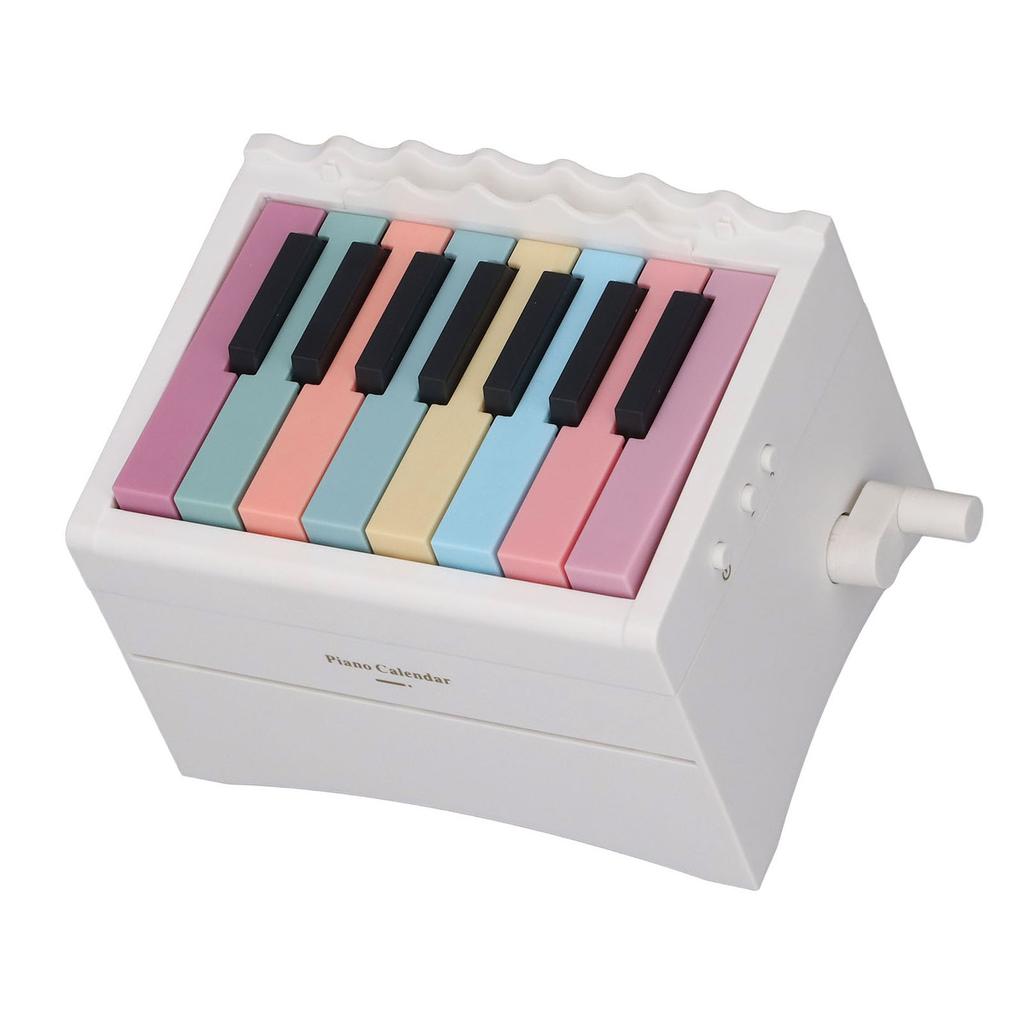Пианино Календарь 2025 Ручка Bluetooth 52 Музыкальные пьесы Регулируемая громкость USB Перезарядка