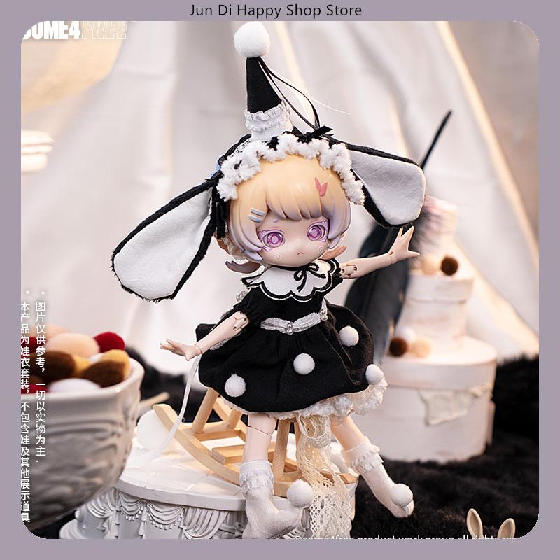 COME4FREE Серия Сказок Спящая Ноктюрна 1/12 BJD Кукольная Одежда Платье OB11 Кукольная Юбка