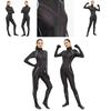 Breathable Black Widow Costume Full Body Zentai Suit For Stylish Superheroes