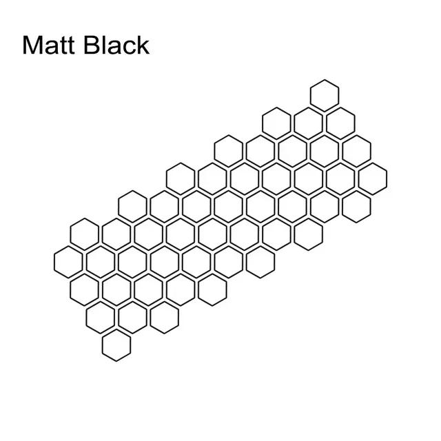 1 шт. Креативная наклейка на автомобиль в виде пчелиных сот, открытый стиль, Автомобильная графика, Виниловый декор, Тюнинг, Наклейка на боковую часть автомобиля