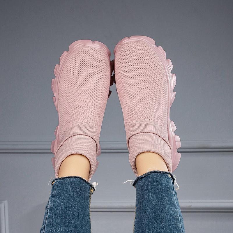 HOHO FAIR Socks Sneakers Women Athletic Shoes Mens Breathable High Top Running Shoes