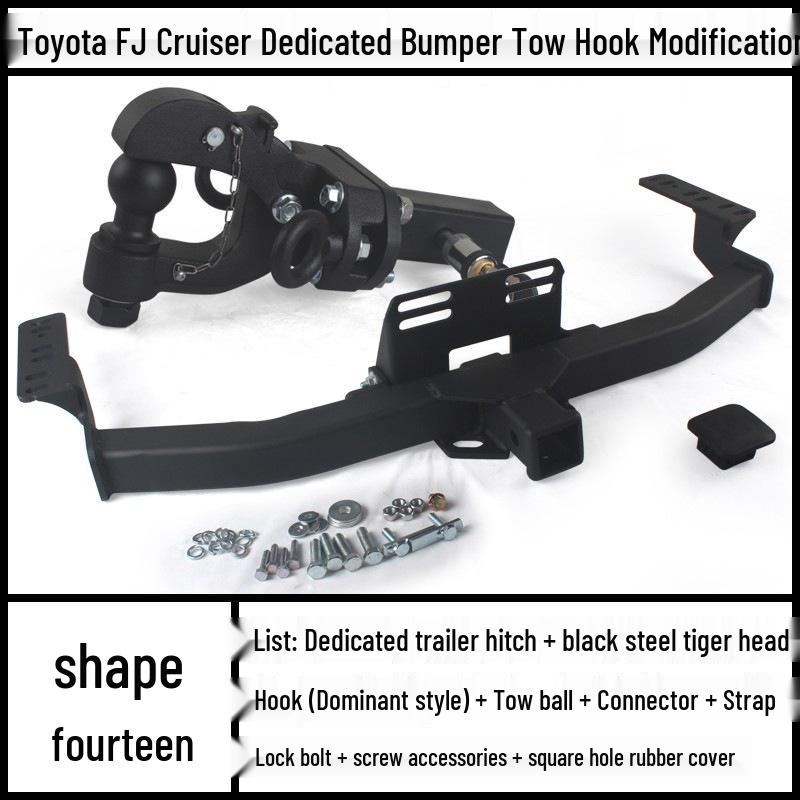 Toyota FJ Cruiser Prado Модифицированный Крюк для Буксировки Прицепа Кронштейн Голова Тигра