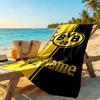 Borussia Dortmund Personalized Name Beach Towel Quick-Dry Soft Microfiber Portable for SwimmingBeachCamping Travel Beach AccessoriesGym