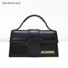 РАСПРОДАЖА JACQUEMUS Сумка на плечо LE BAMBINO Маленькая ручная сумка 213BA006 Черный цвет