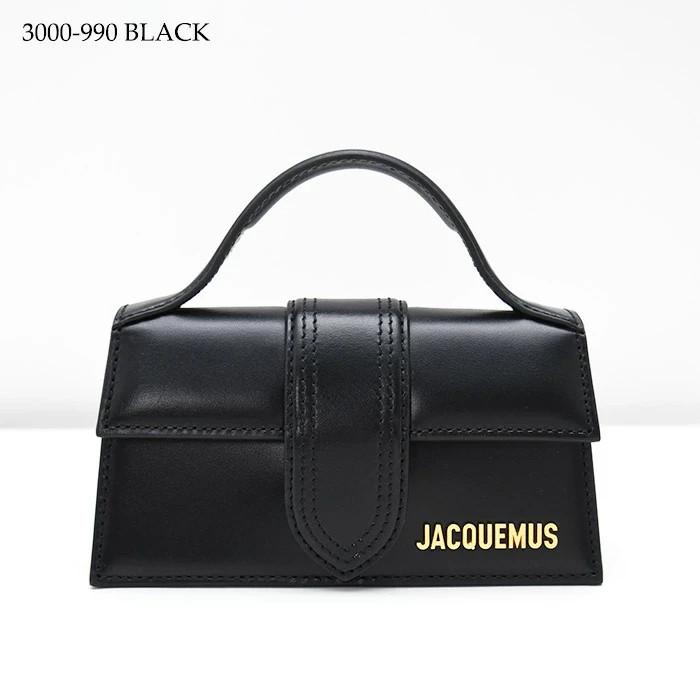РАСПРОДАЖА JACQUEMUS Сумка на плечо LE BAMBINO Маленькая ручная сумка 213BA006 Черный цвет