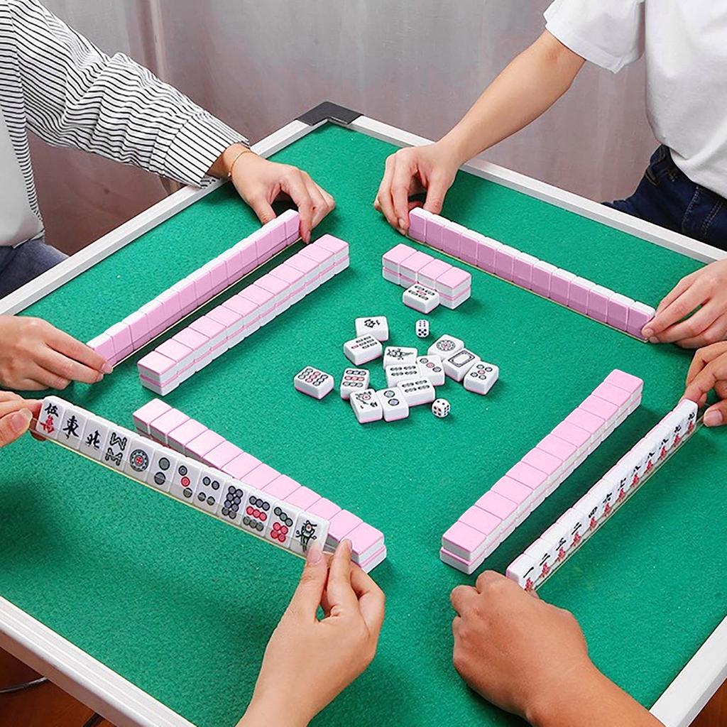 24mm Portable Small-sized Mahjong Combination Set
