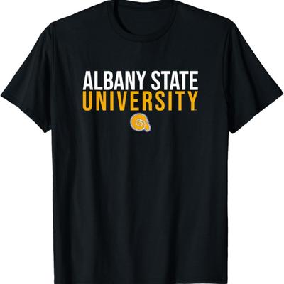 Футболка с логотипом Albany State University Golden Rams