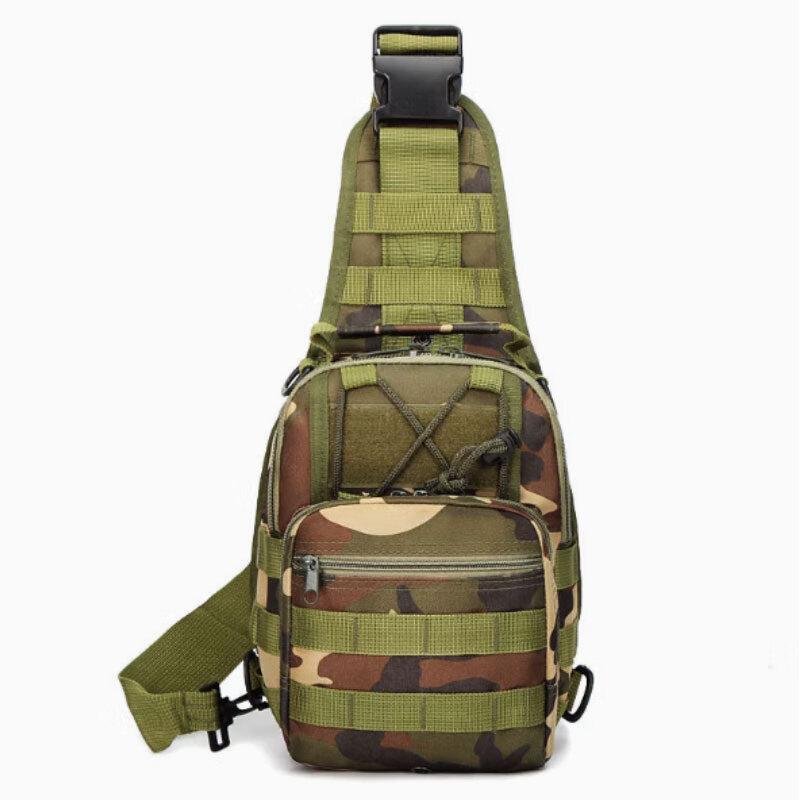 Longpin Outdoor Tactical Camouflage Chest Crossbody Bag