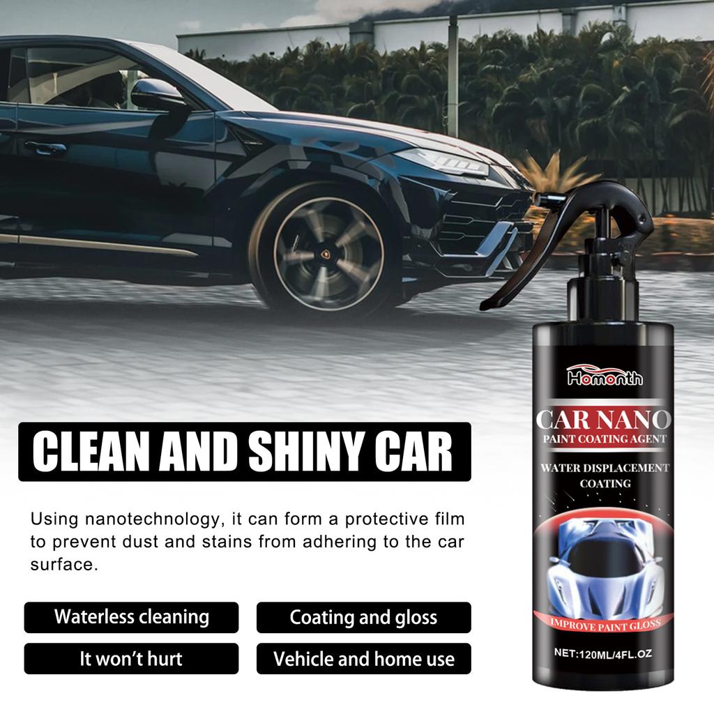Premium Nano Ceramic Coating Spray Car Paint Crystal Coating Liquid Hydrophobic Anti-Scratches Car Wax Coating Car Polishing
