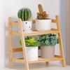 1Set Storage Rack Work Display Rack Kitchen 2-layer Bedroom Cup Holder Vine Weaving Storage Rack