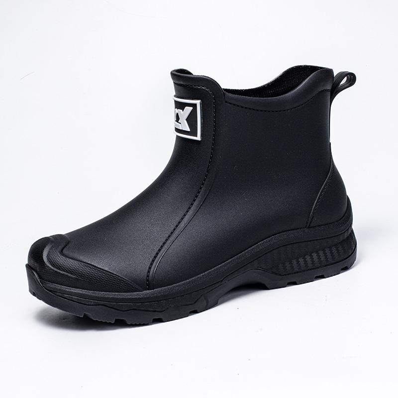 2025 New Design Men Fashionable Outdoor Anti-Slip Waterproof Rain Shoes Rain Shoes