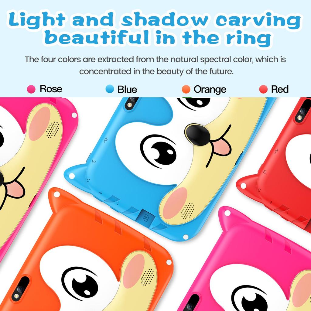 Новинка 2023 года, 7-дюймовый планшет, 5G, WIFI, 2 ГБ ОЗУ, 32 ГБ ПЗУ, обучение детей, образование, двойная камера, планшеты Google Android